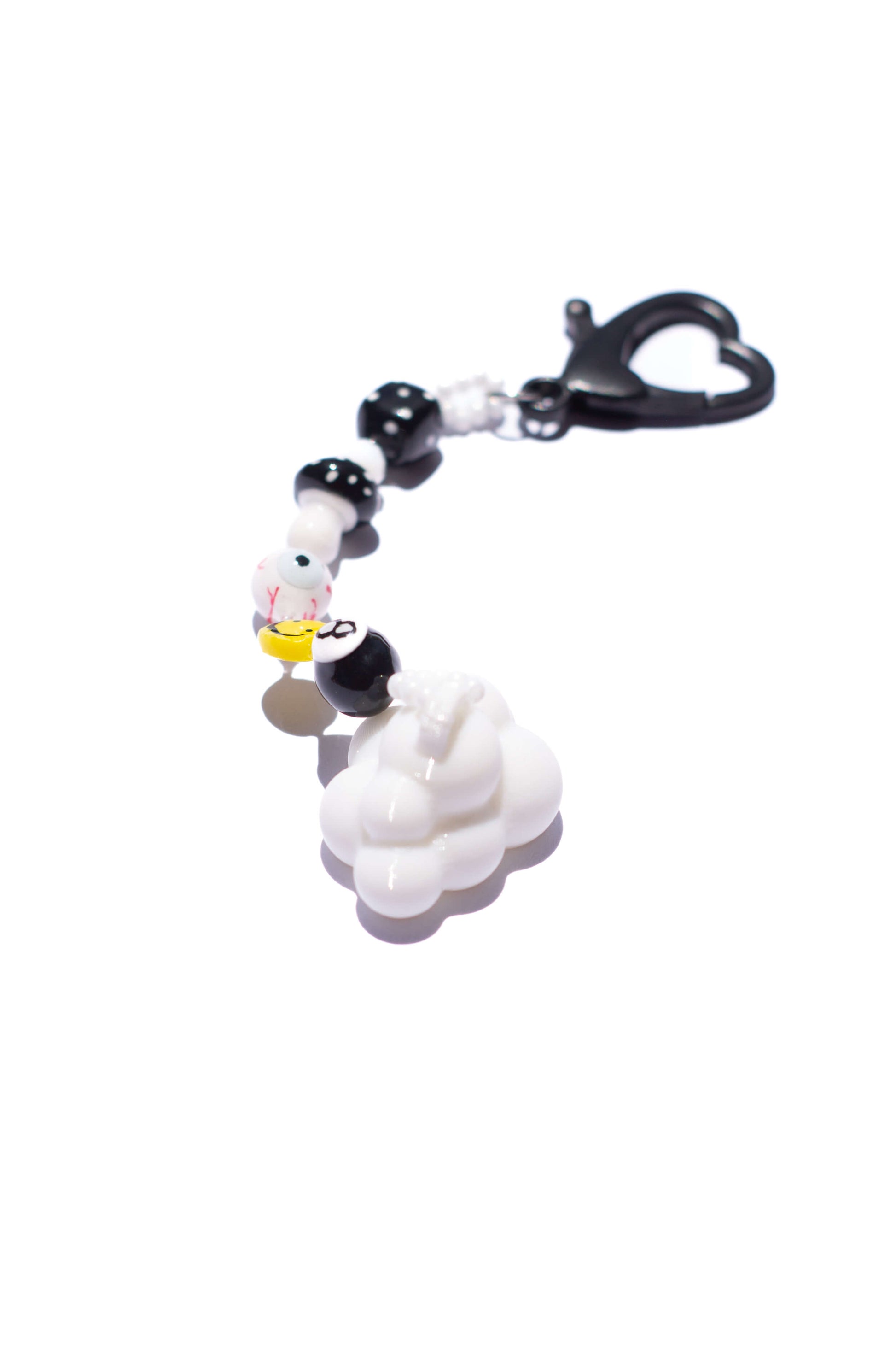 Bag Charm / Llavero Cloud Black