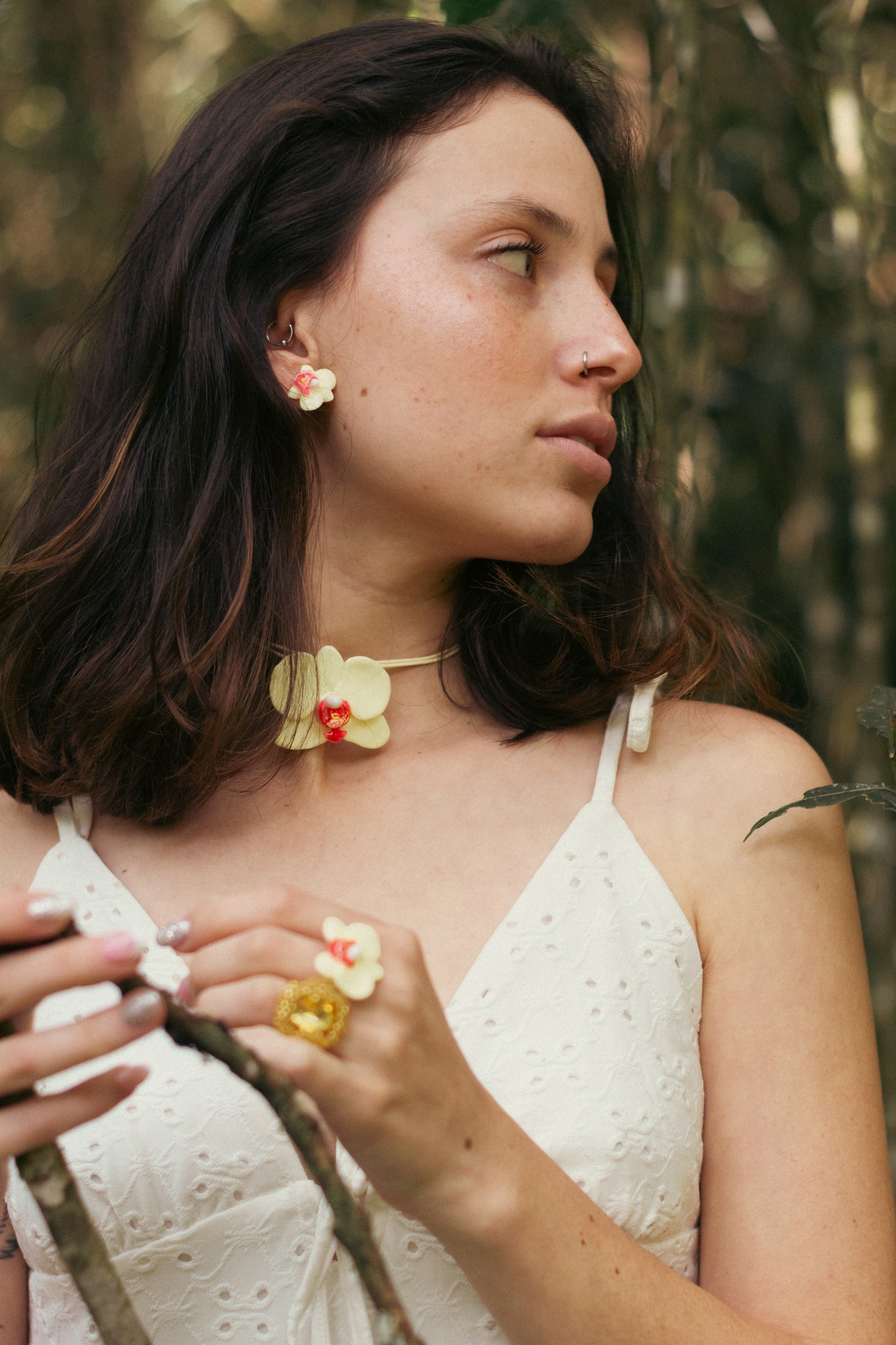 Topitos Orquídea Amarilla