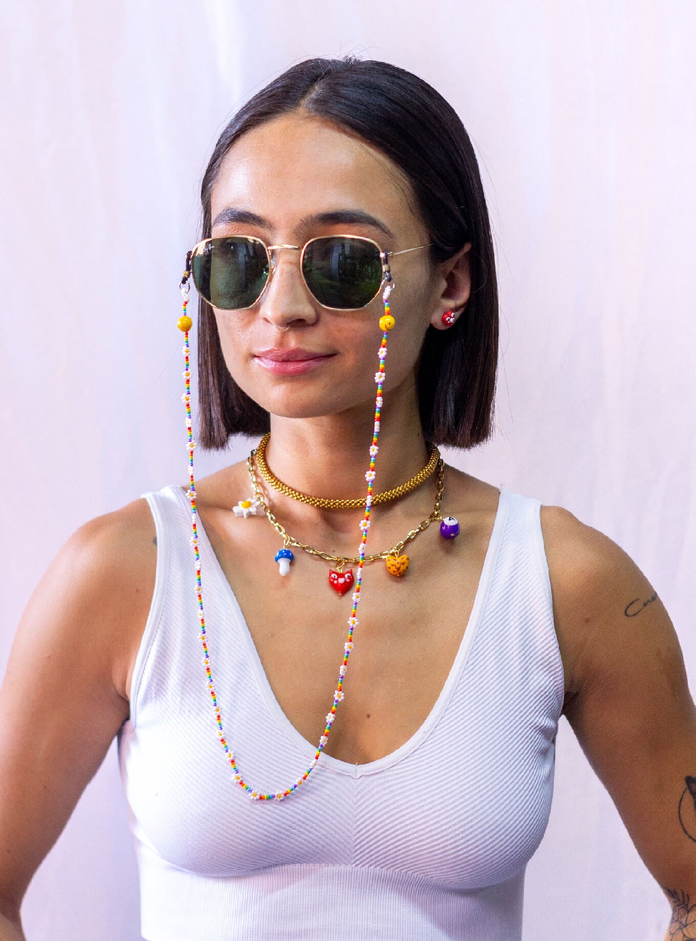 Cuelga gafas Happy Colors