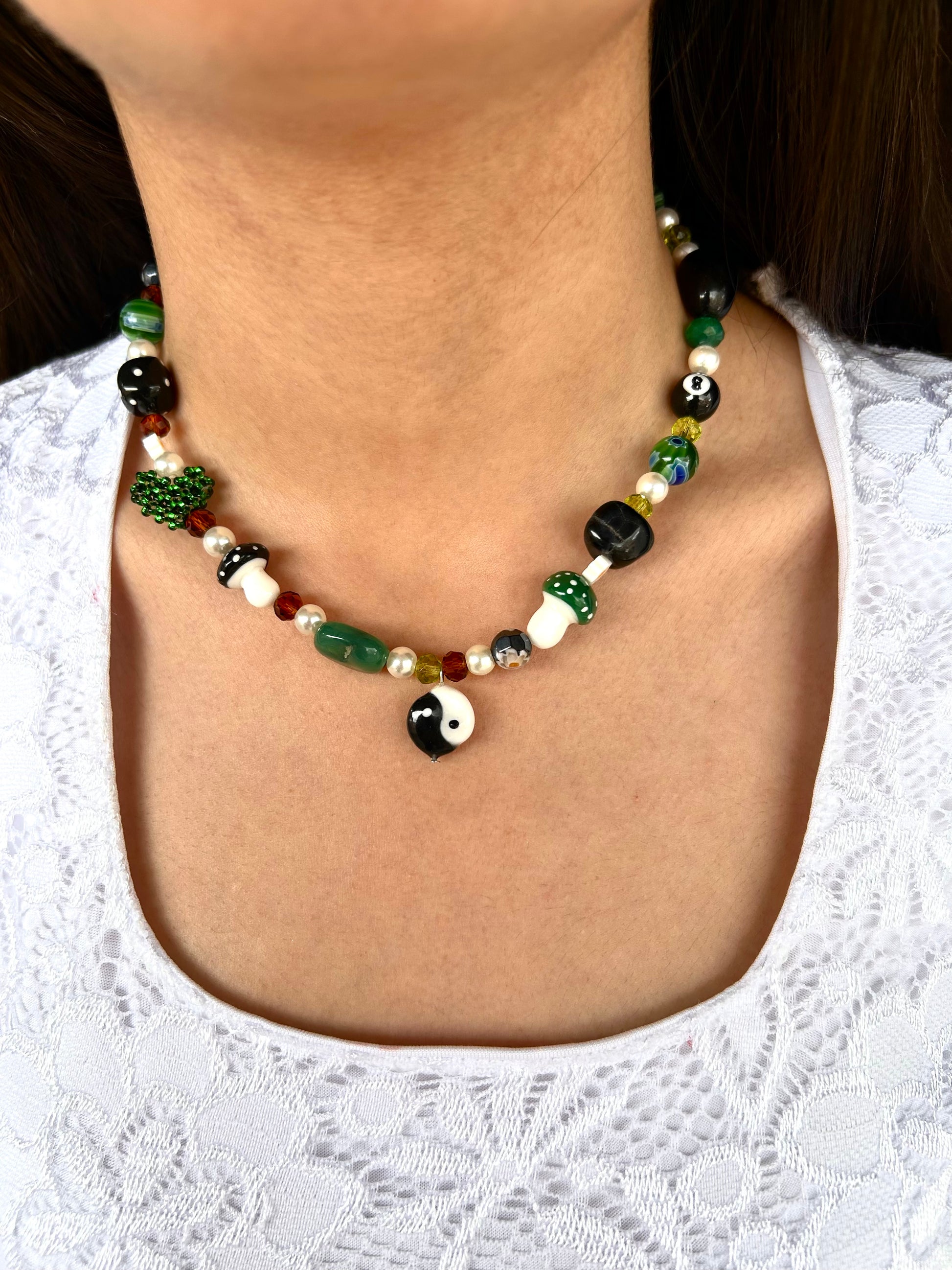 Mixed verde ying yang