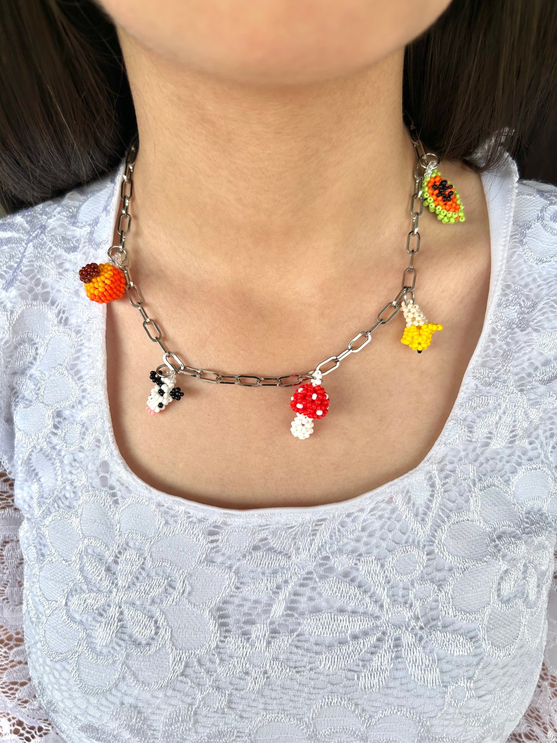 Collar personalizado silver