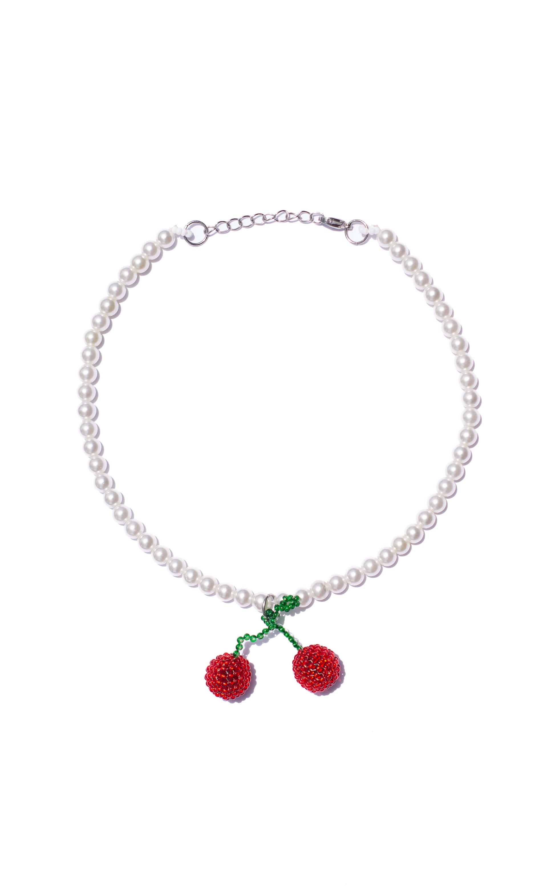 Collar Cherry Perlas