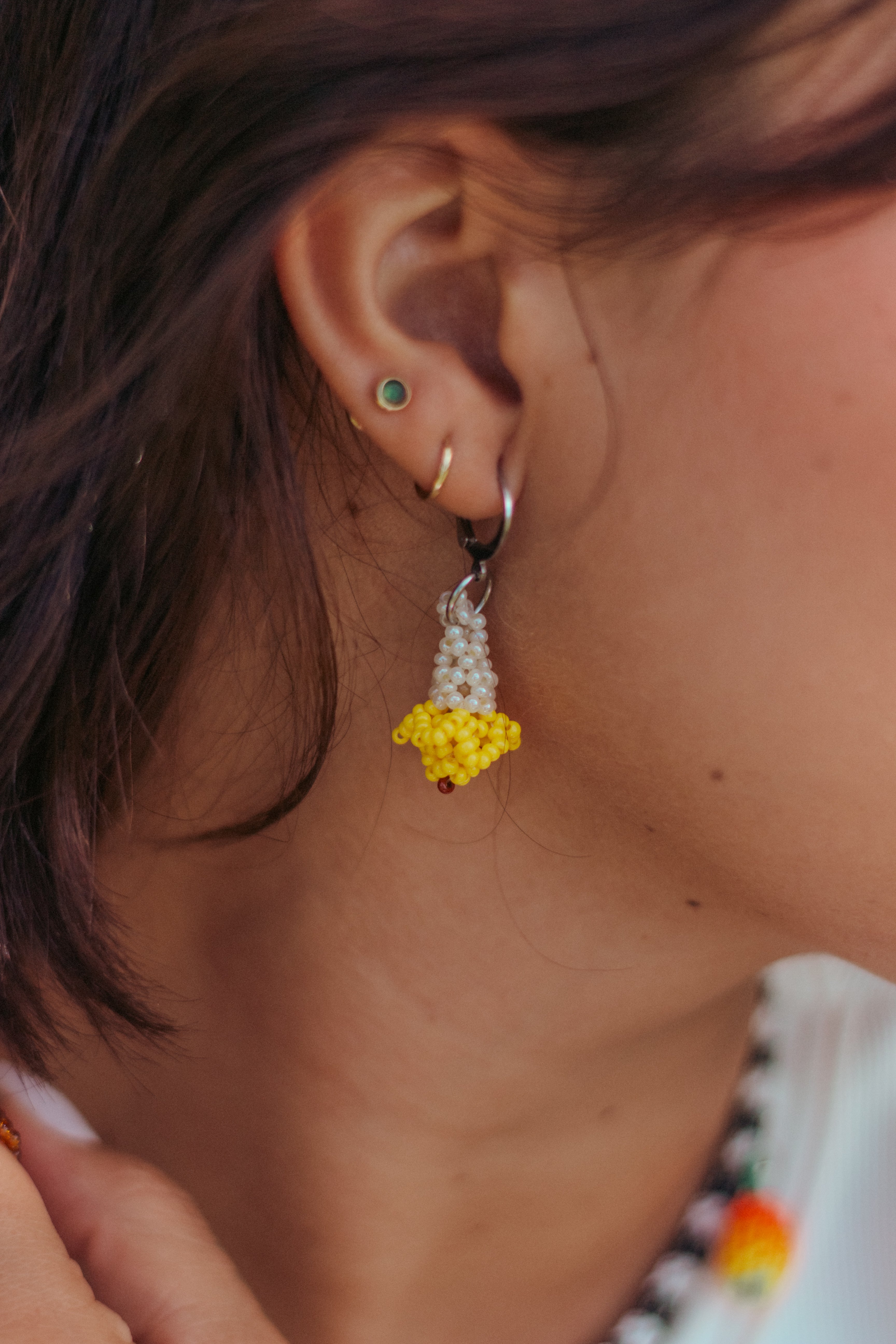 Aretes Banano