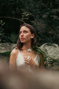 Collar Orquídea Blanca