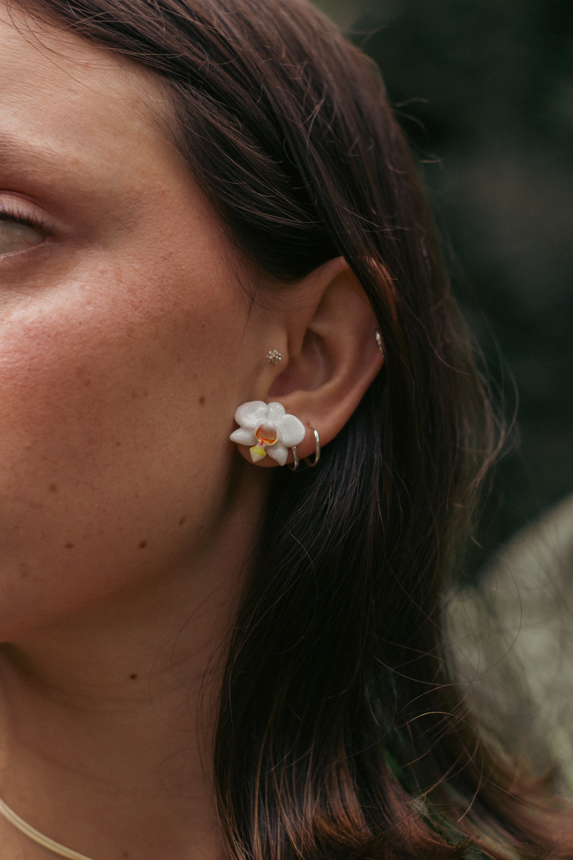 Topitos Orquídea Blanca