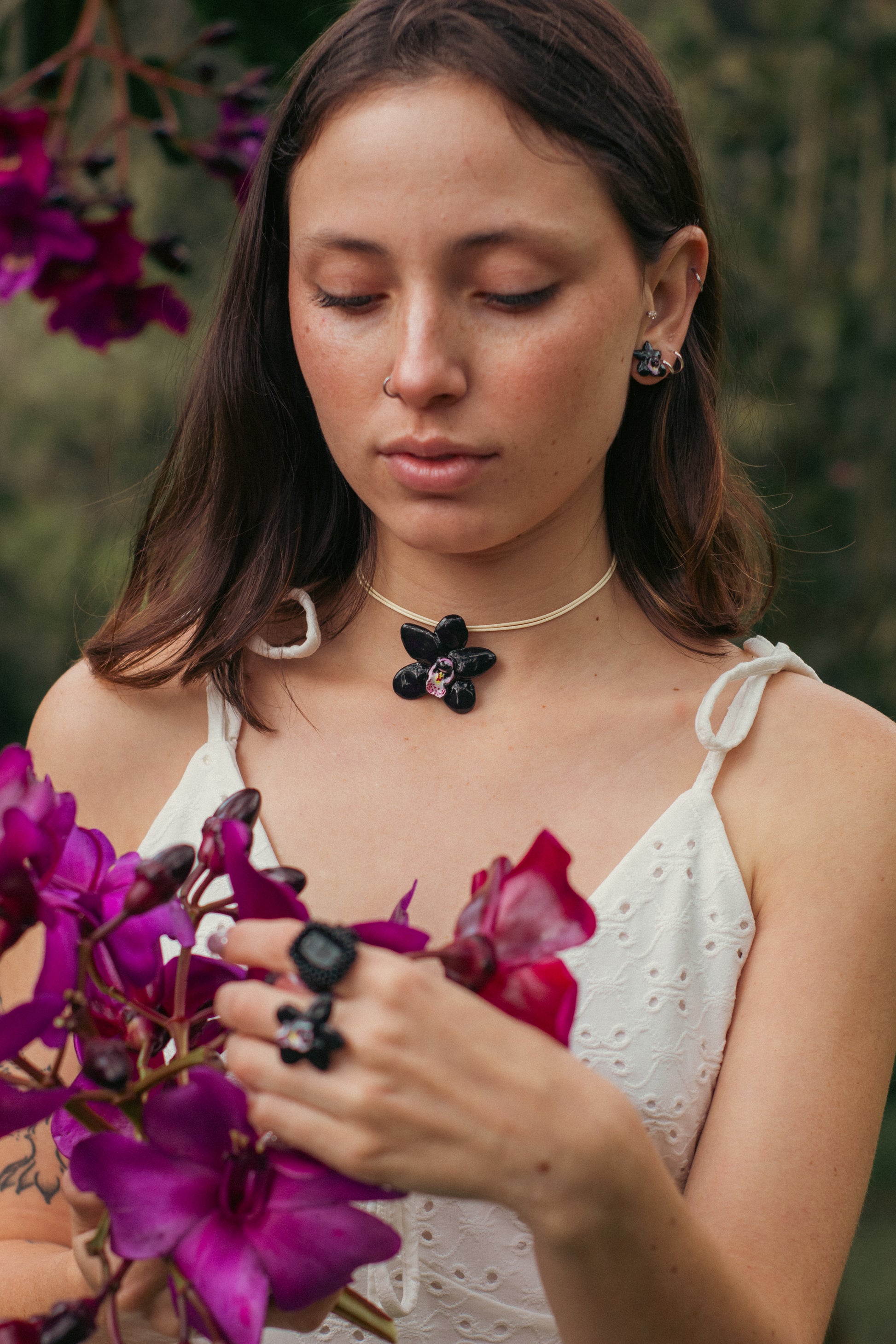 Topitos Orquídea Negra