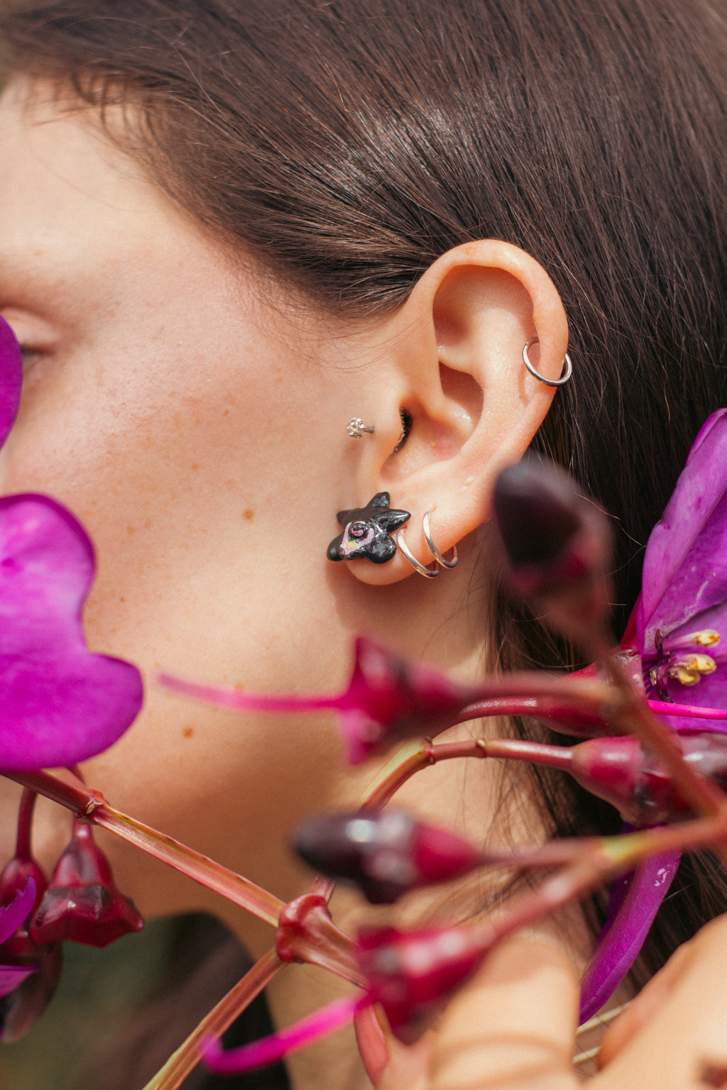 Topitos Orquídea Negra