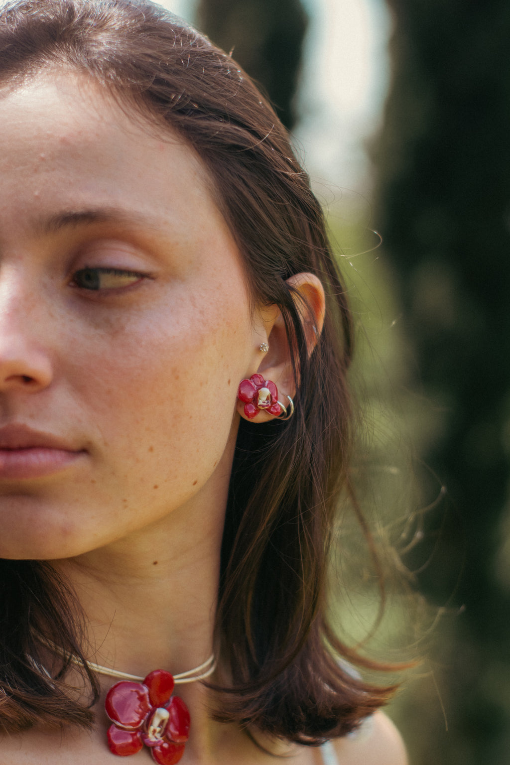 Topitos Orquídea Roja