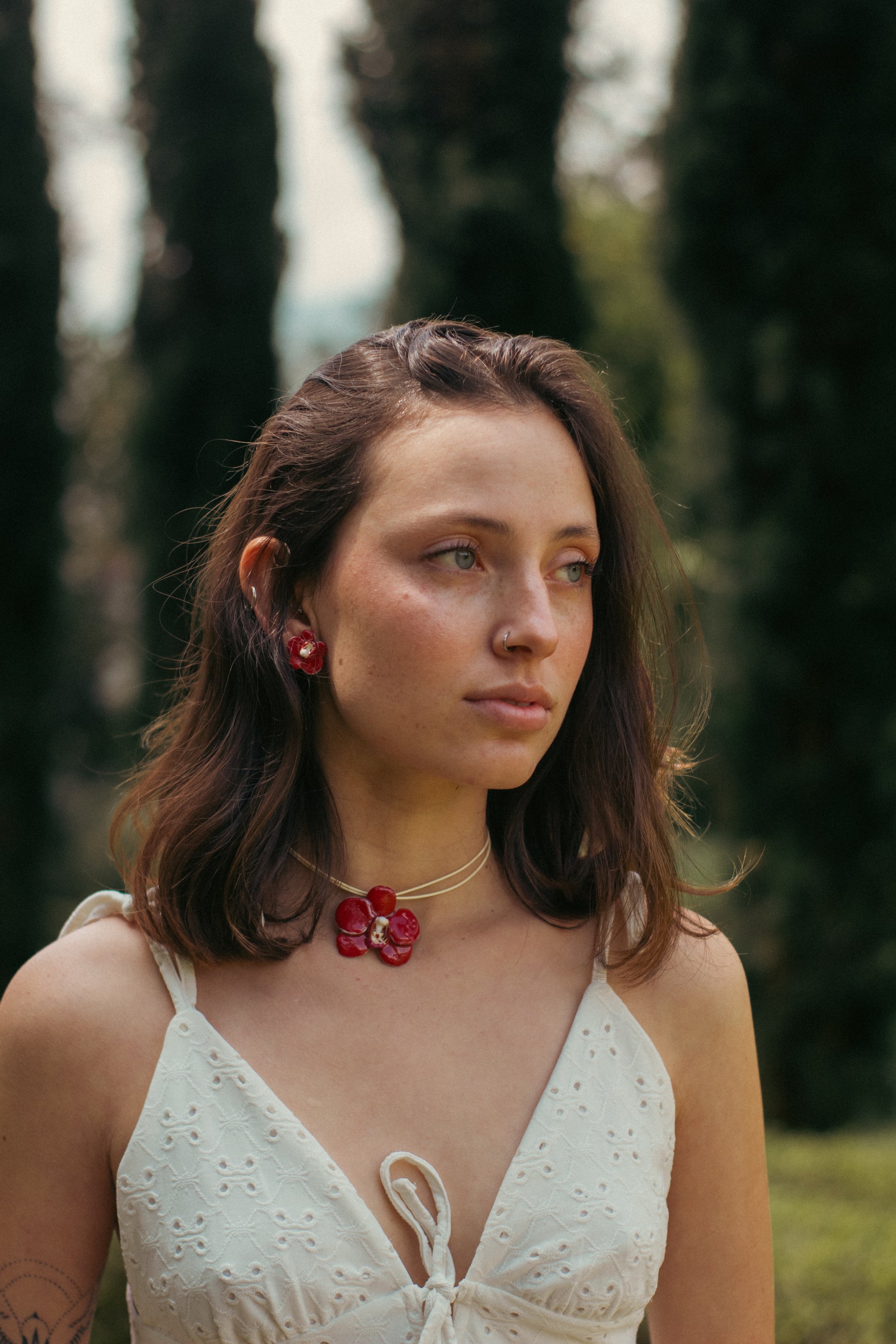 Topitos Orquídea Roja