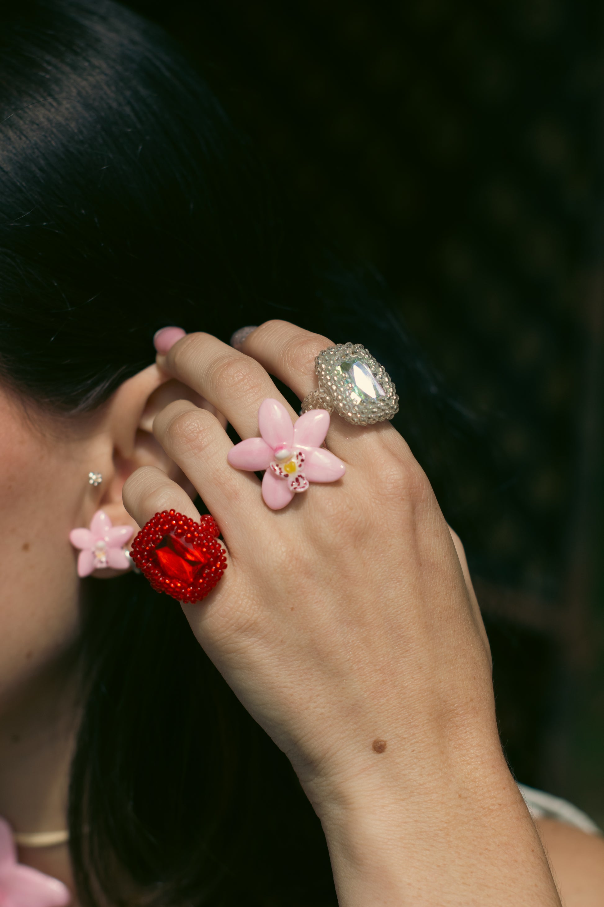 Anillo Orquídea Rosada