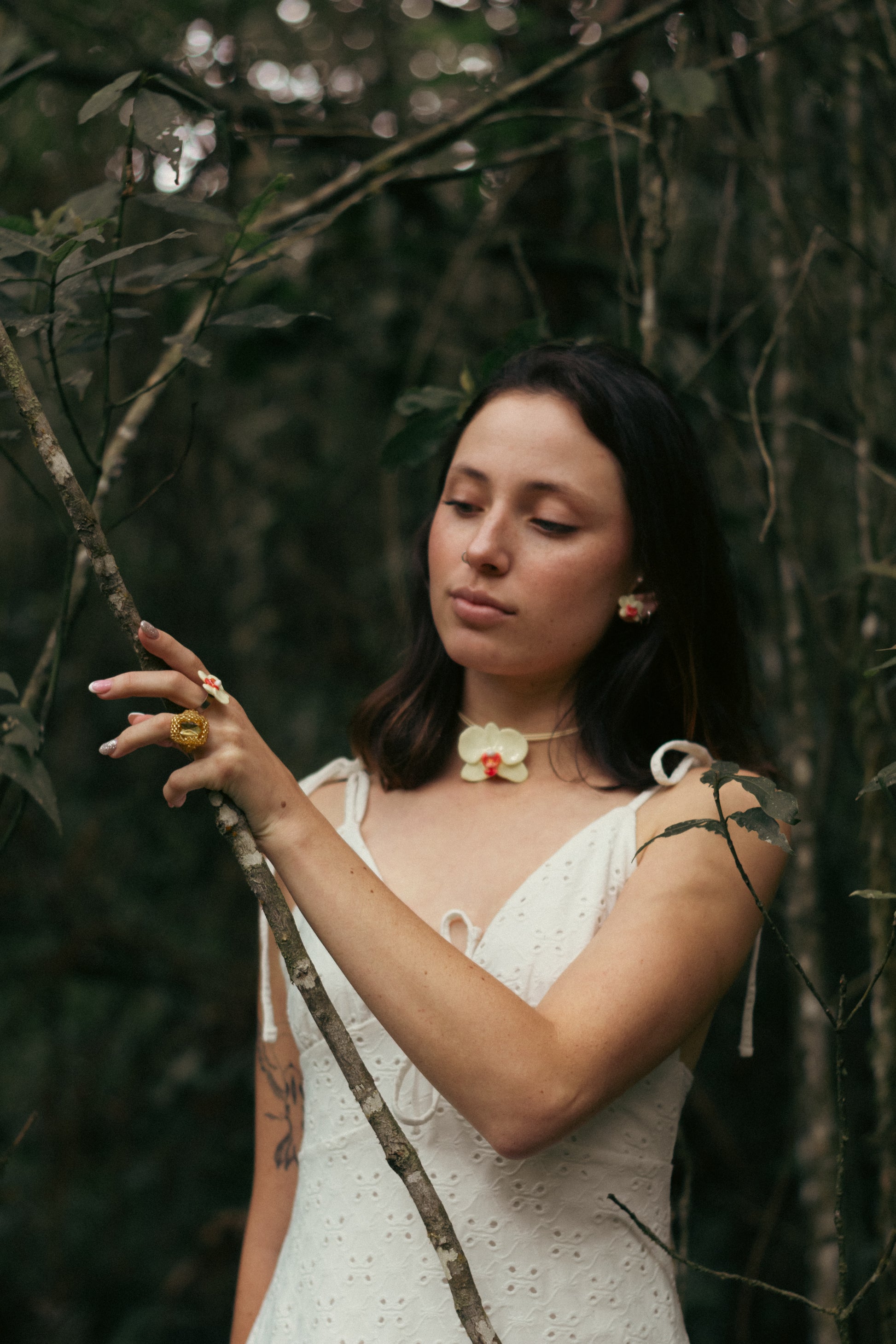 Anillo Dorado Citrino