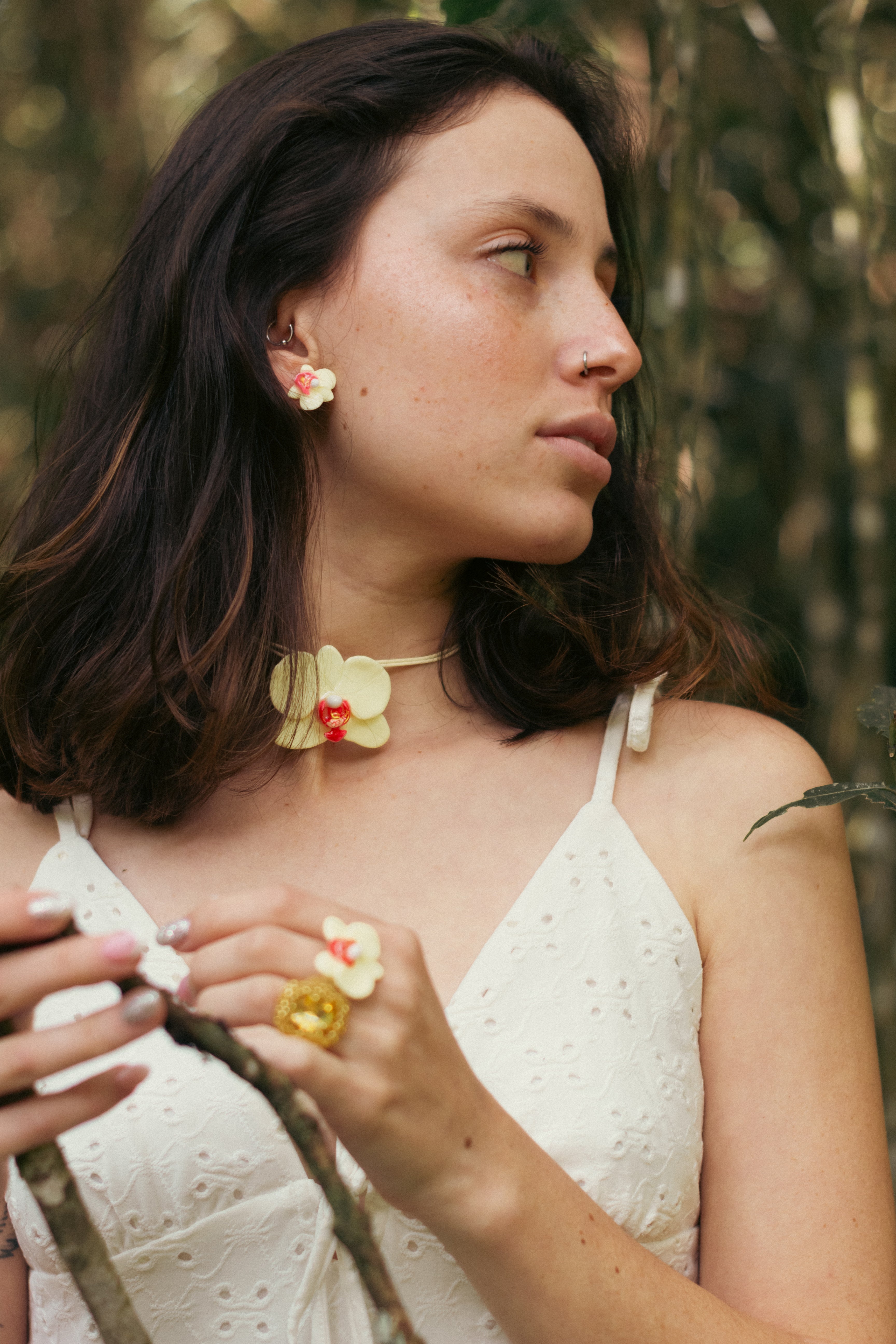 Topitos Orquídea Amarilla