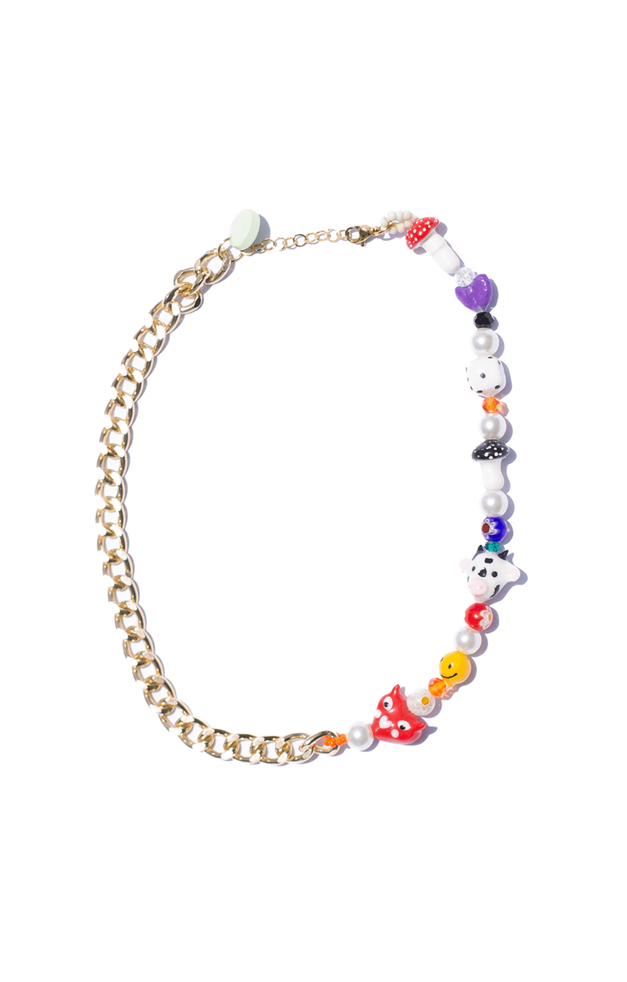 Collar Mixed Chain Cow