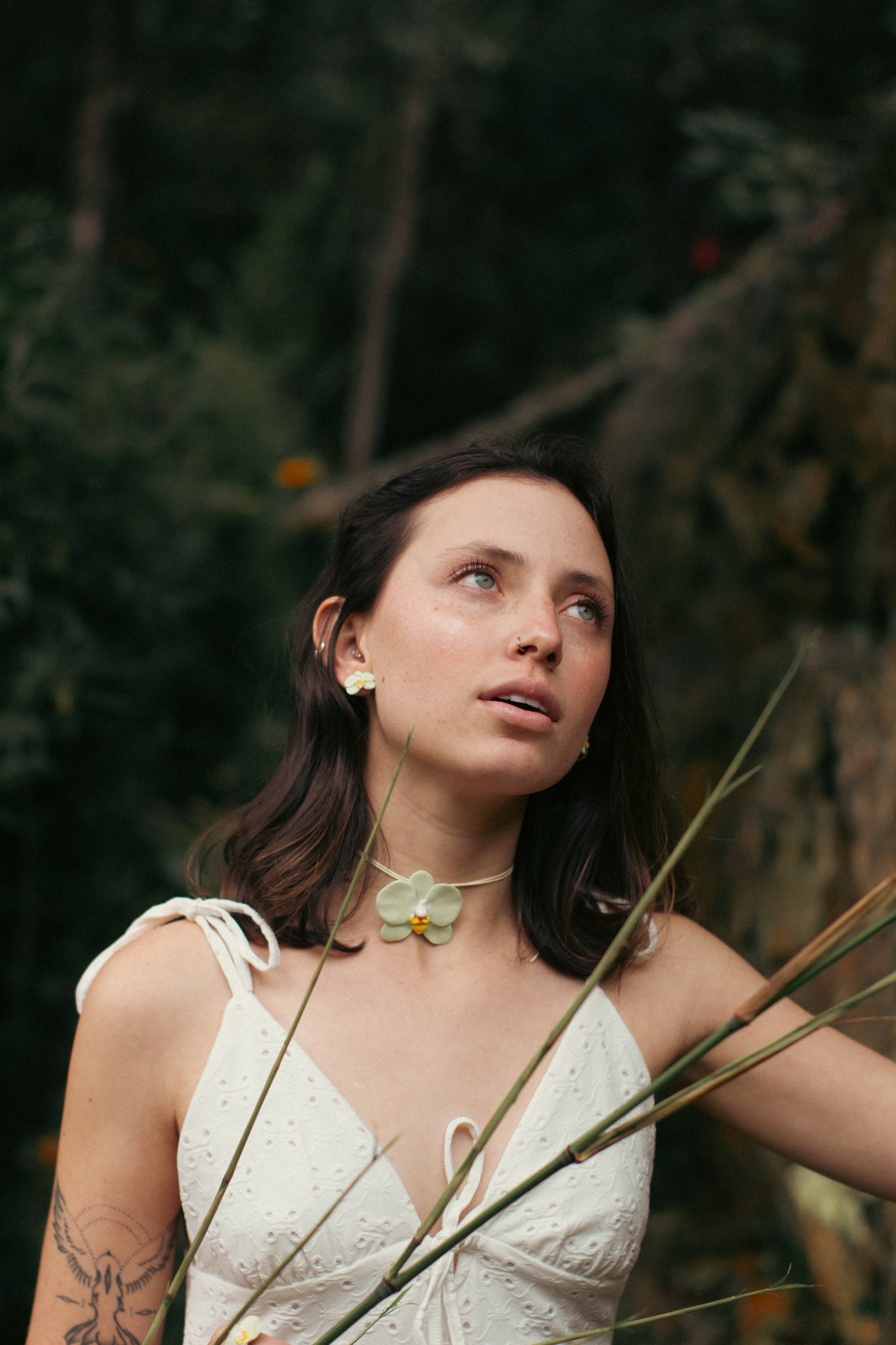 Topitos Orquídea Verde Pastel