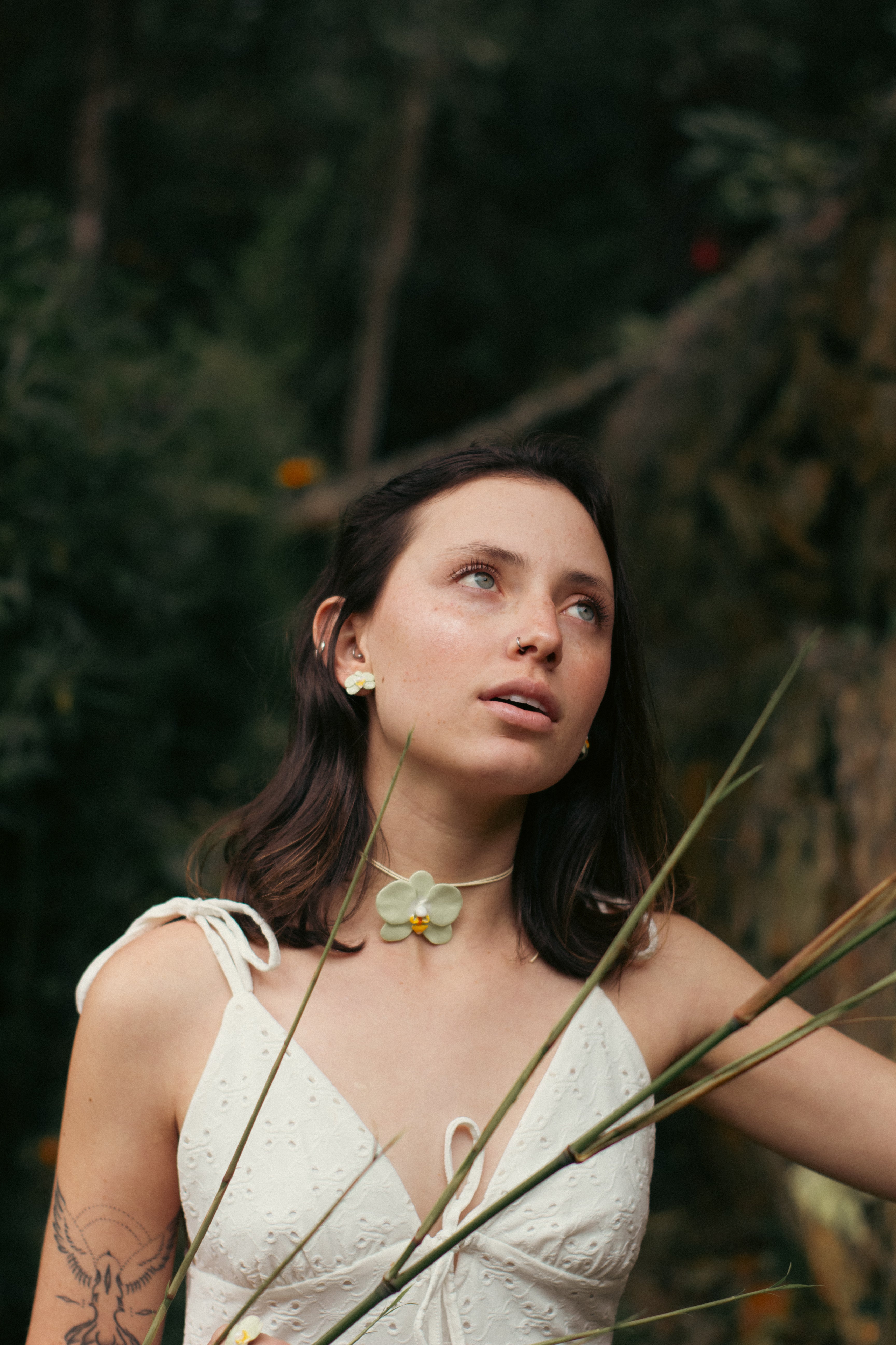 Topitos Orquídea Verde Pastel