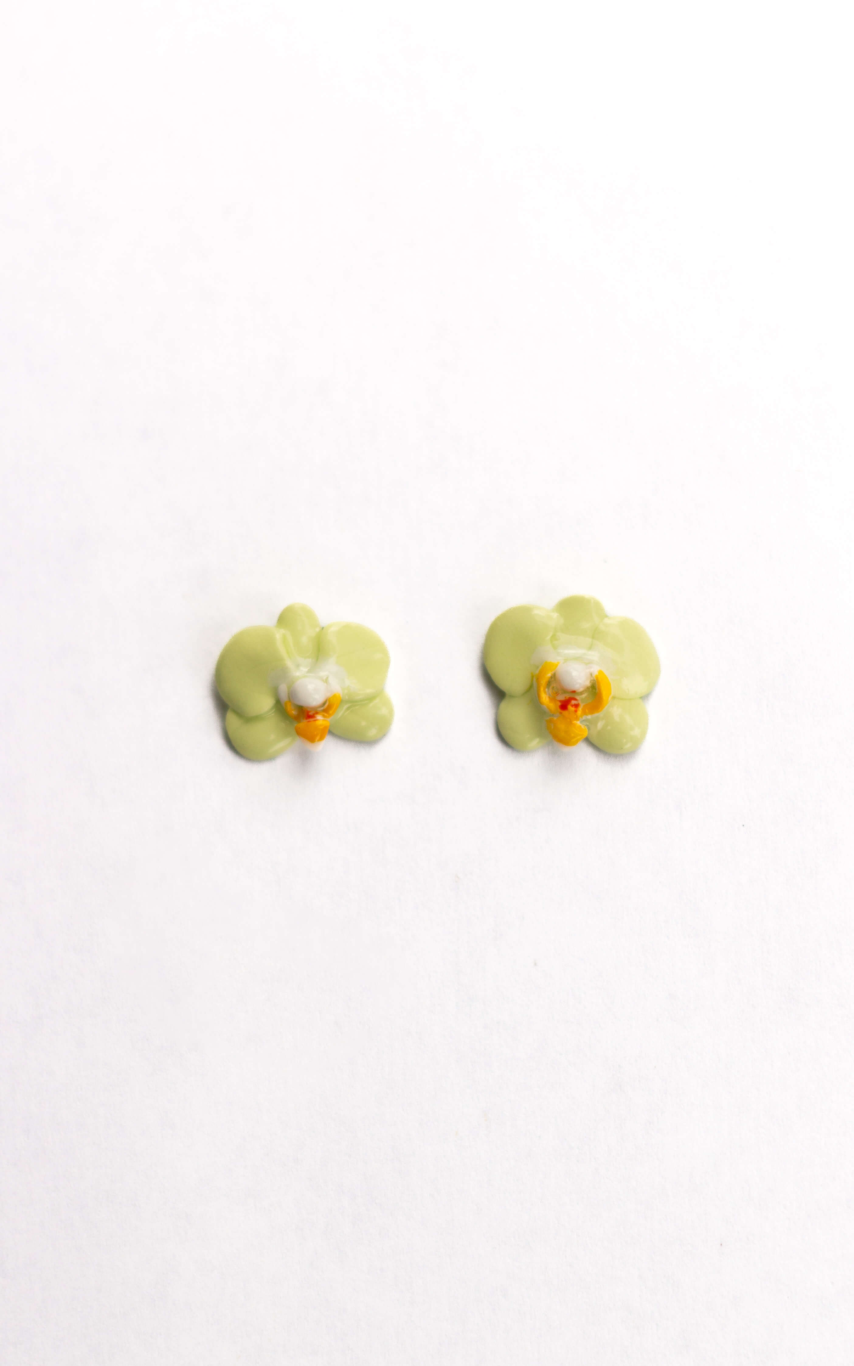 Topitos Orquídea Verde Pastel