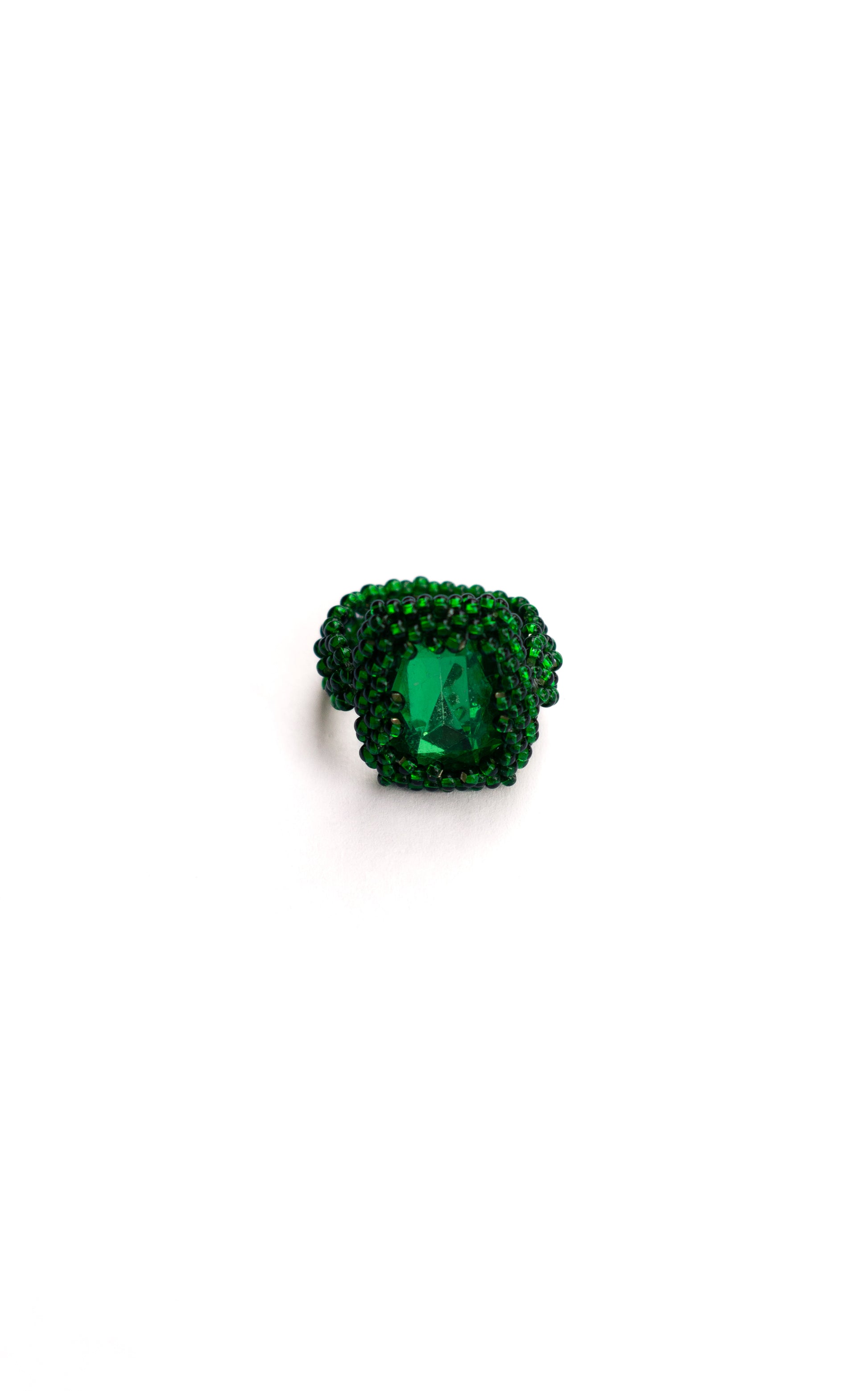 Anillo Verde Esmeralda
