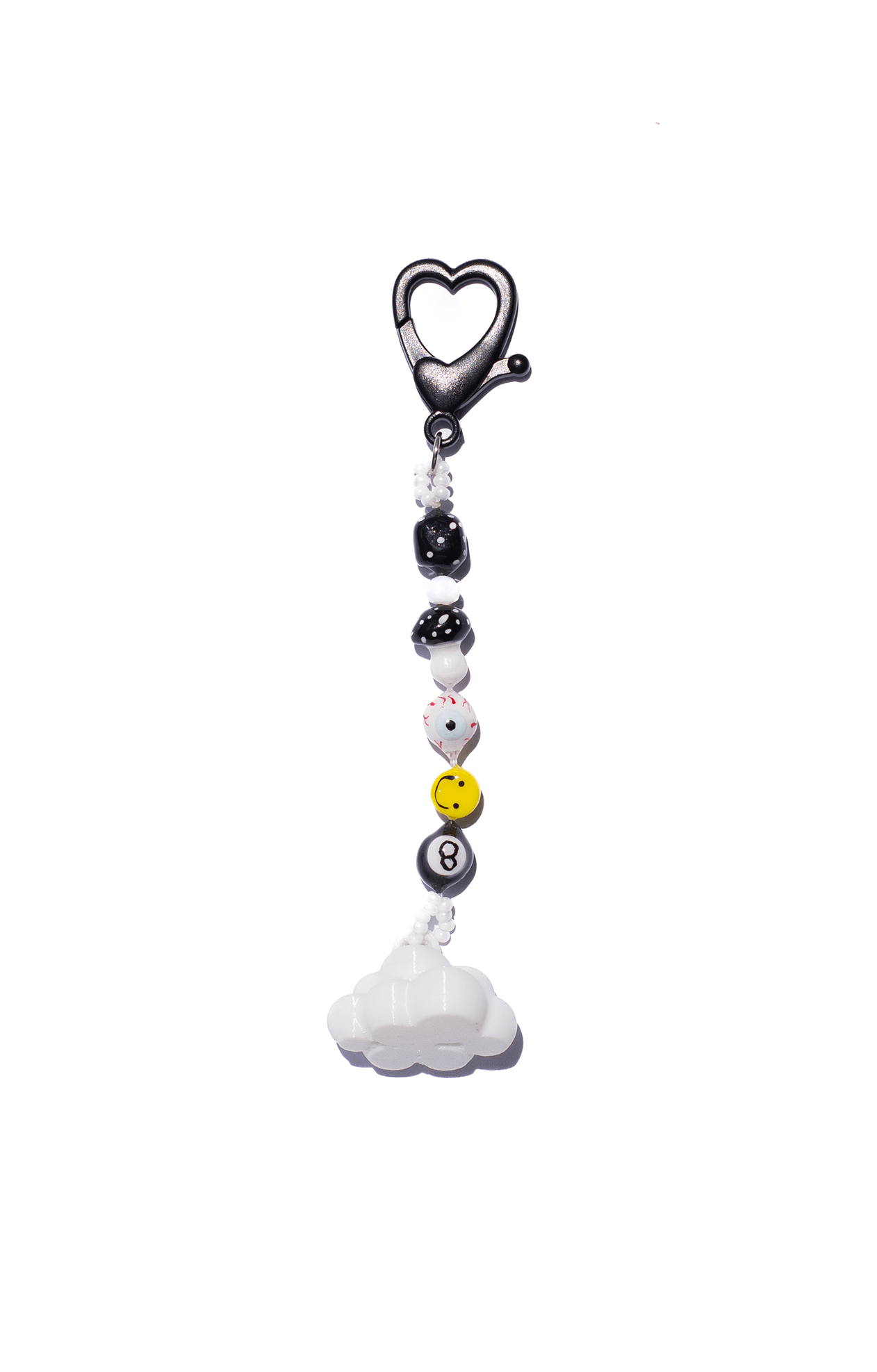 Bag Charm / Llavero Cloud Black