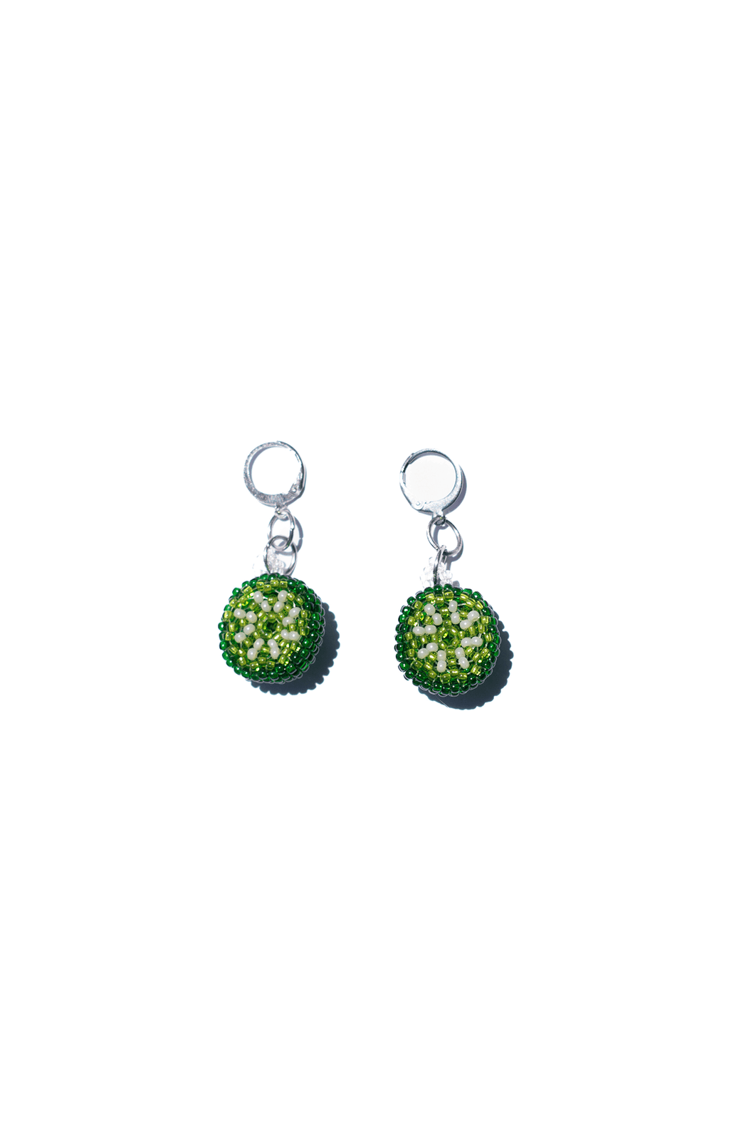 Aretes tipo candonga Limón