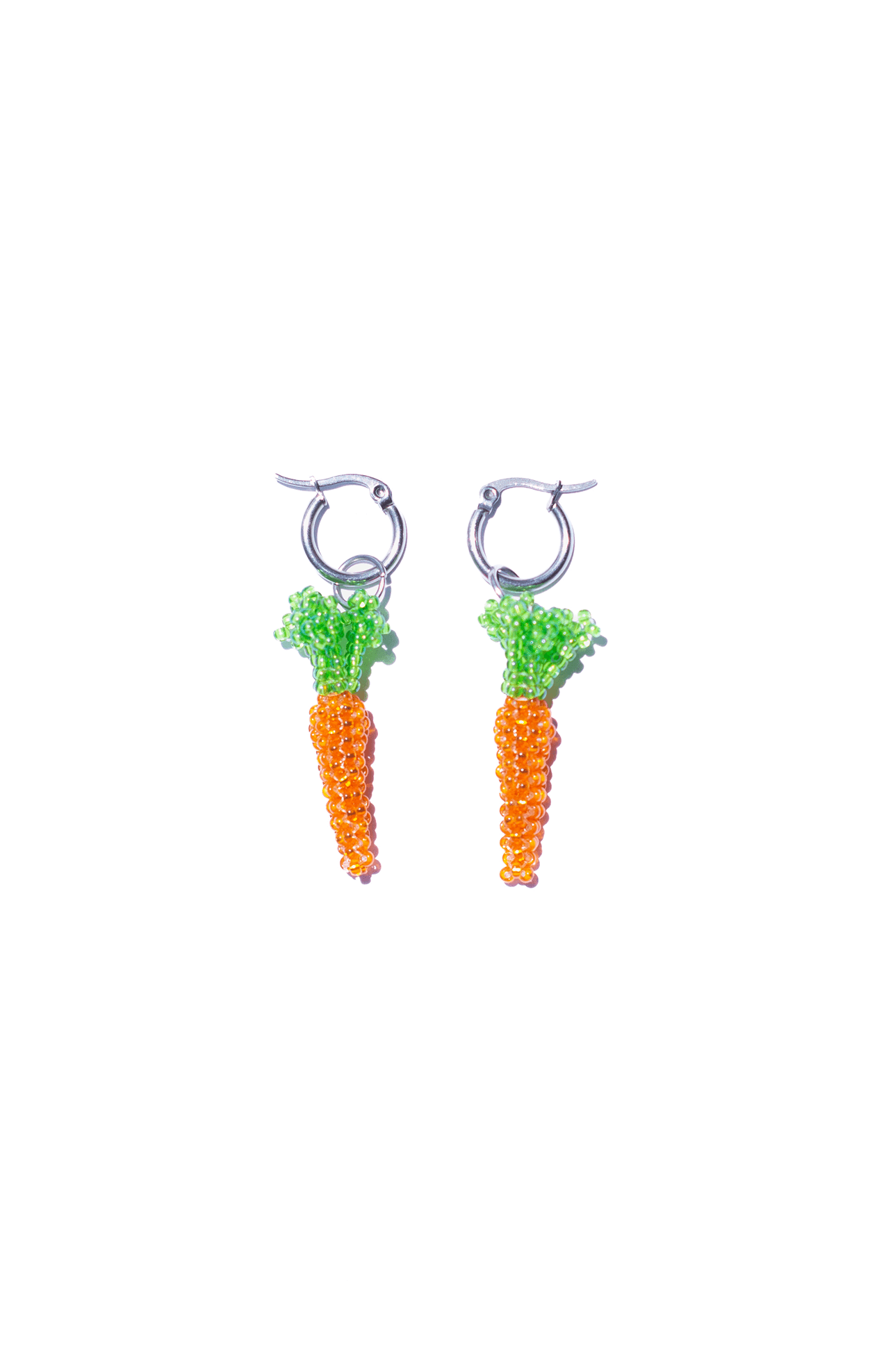Aretes Zanahoria Mostacilla