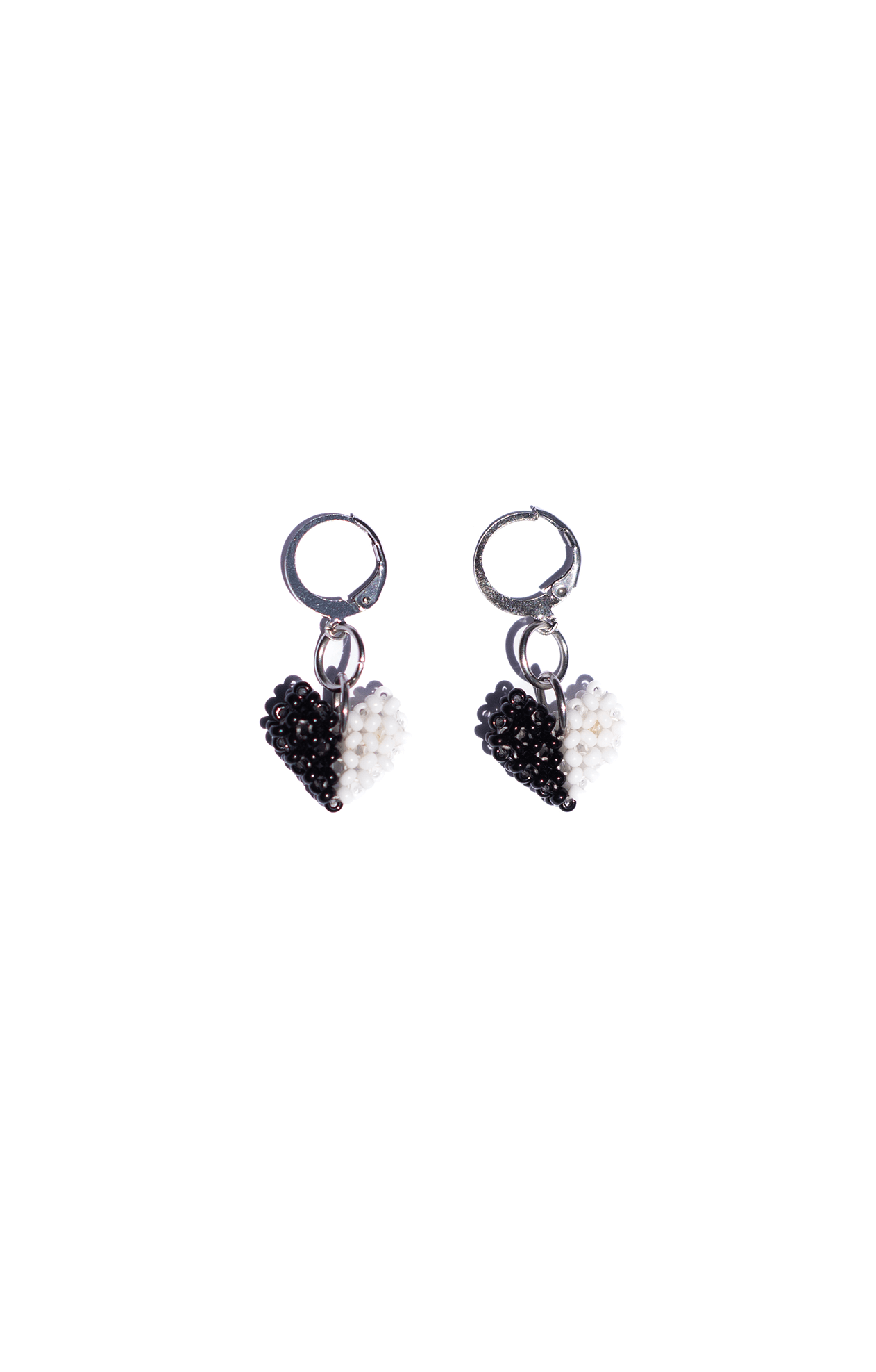 Aretes Corazón Dual Color