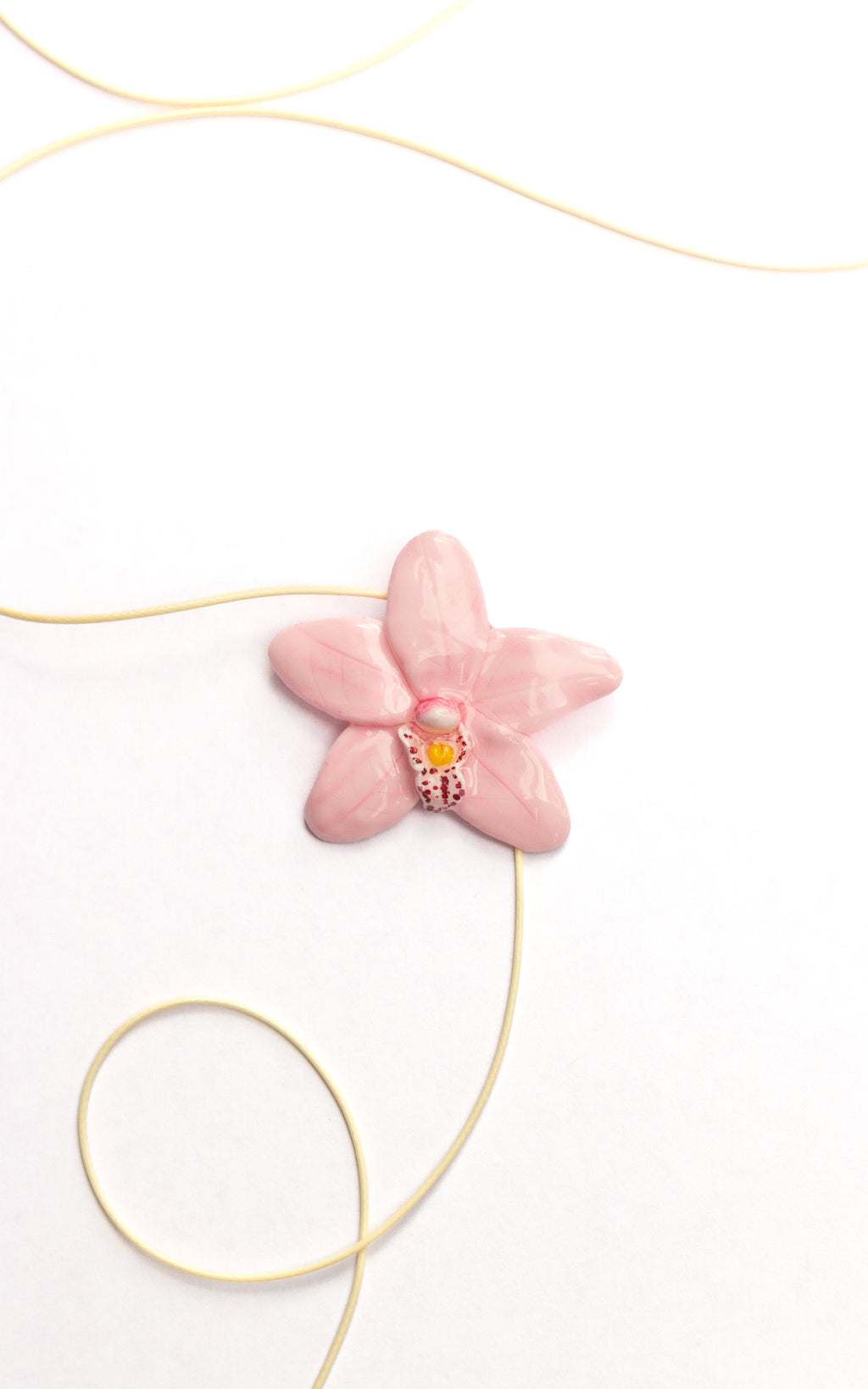 Collar Orquídea Rosada